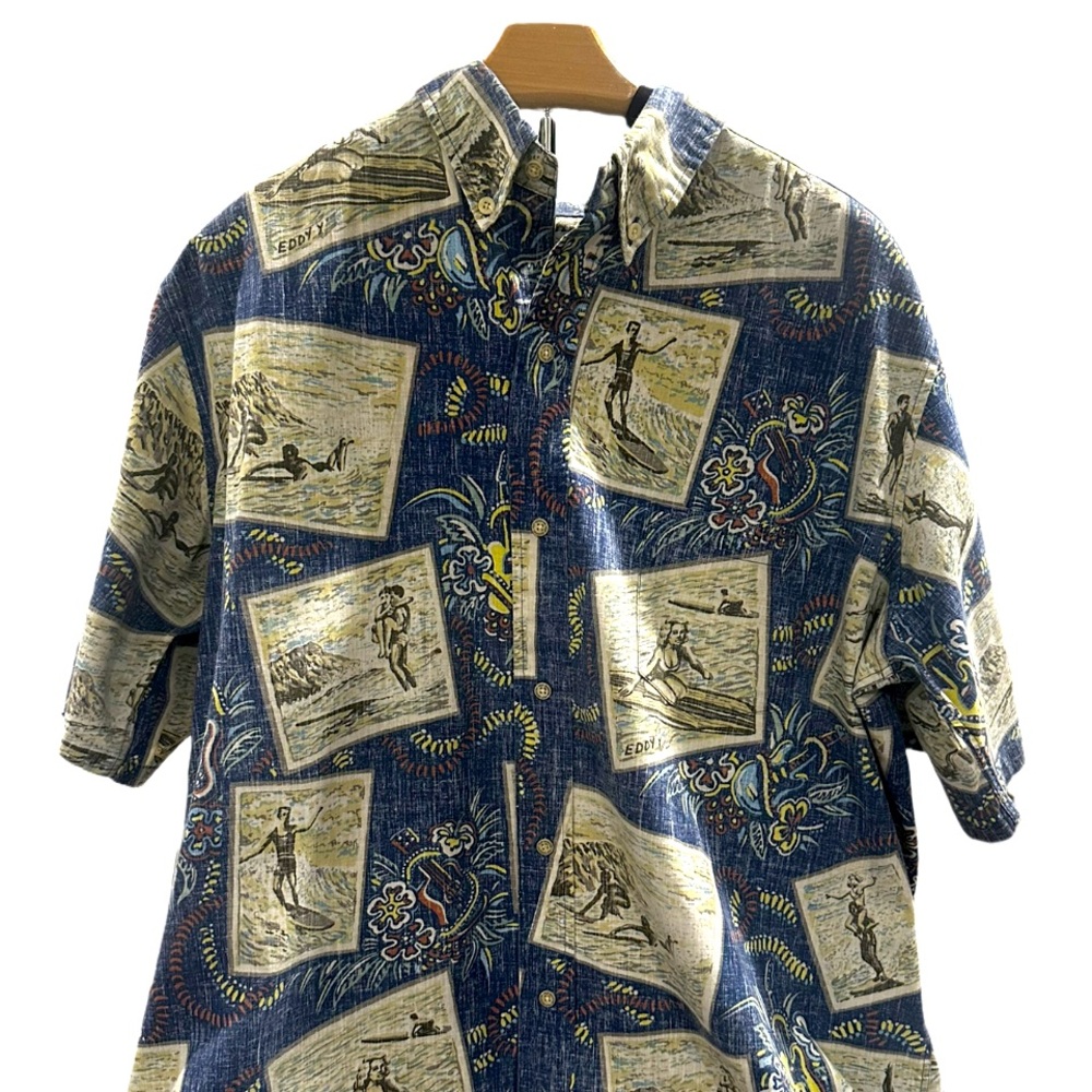 Reyn Spooner Aloha Shirt
Size is XL
Cotton/Poly Special Blend